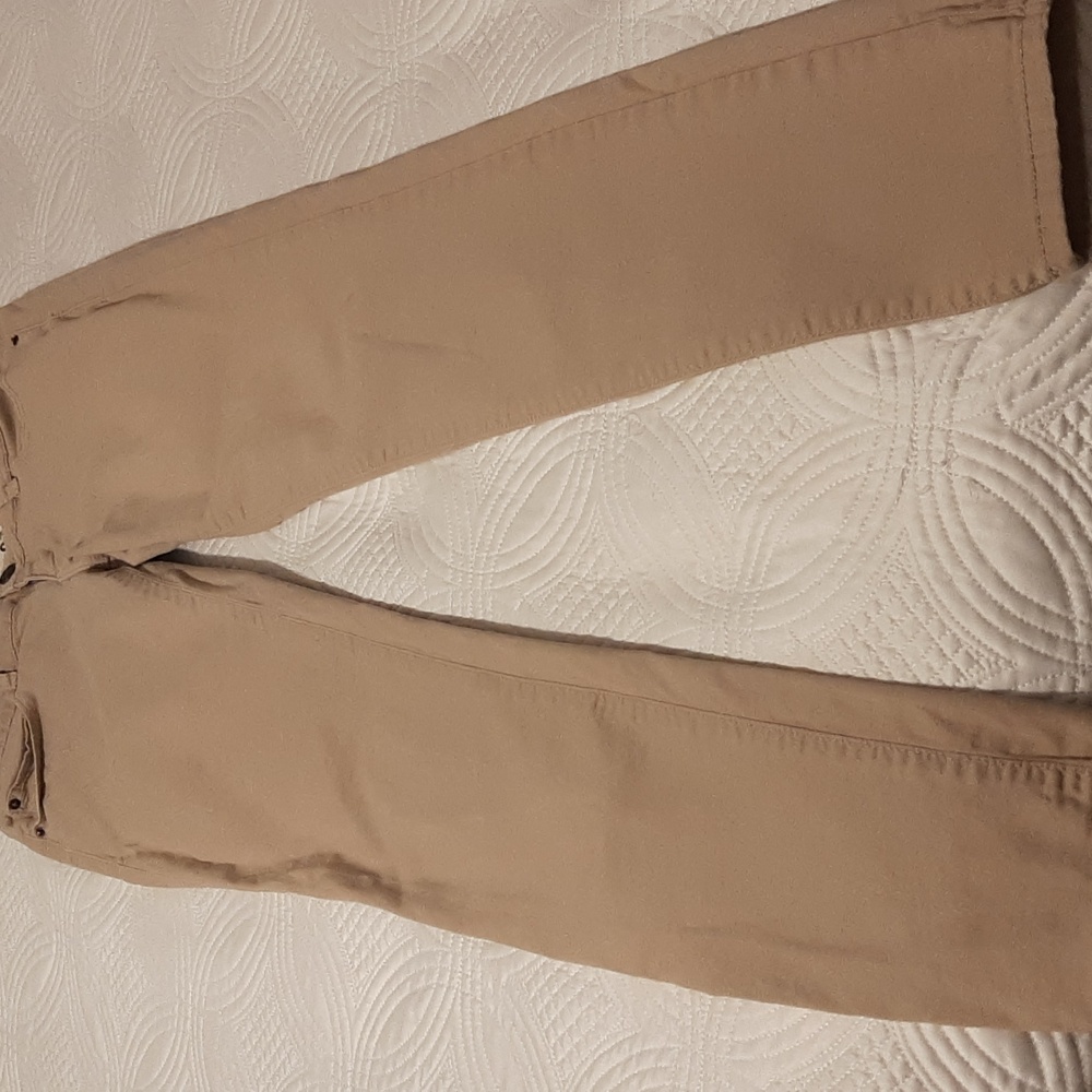 Garage jeggings size 7 Tan